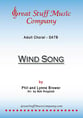 Wind Song SATB choral sheet music cover